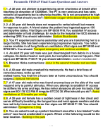 Paramedic FISDAP Final Exam Questions and Answers 2024