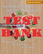 TEST BANK FOR NUTRITION: CONCEPTS AND  CONTROVERSIES 5TH EDITION FRANCES SIZER | ELLIEWHITNEY| LEONARD PICHÉ