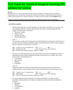 RN ATI MEDSURG  PROCTORED EXAM  2023 WITH NGN  QUESTIONS &  ANSWERS (ALREADY  GRADED A+)