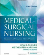 Medical-Surgical Nursing 10th Edition Lewis Test Bank 2024 Updated With All Chapters Covered