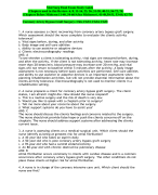 NCLEX RN ACTUAL EXAM 2024 TEST BANK 300  QUESTIONS AND CORRECT DETAILED ANSWERS  WITH RATIONALES (VERIFIED ANSWERS) |ALREADY  GRADED A+