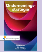 Samenvatting ondernemingsstrategie Sytse Douma, Eric Dooms, Aswin van Oijen. 7e druk ISBN: 978900186