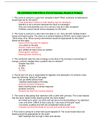 ATI RN Nutrition Proctored Exam/ ATI  Nutrition Proctored Exam/ Review | Questions and Verified Answers| 100%  Correct| 2023/2024 Newly Updated