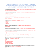 LATEST NURSING FUNDAMENTAL FINAL  EXAM 2024-2025 QUESTIONS WITH  CORRECT ANSWERS 