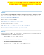 RN NCLEX EXAM 2024 WITH NGN | ALL QUESTIONS WITH  CORRECT ANSWERS | ALREADY GRADED A+ | LATEST  UPDATE