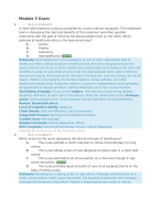 NCLEX Module 5 Exam 2023|2024 Complete