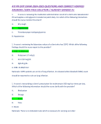 ATI PN EXIT EXAM 2024-2025 QUESTIONS AND CORRECT VERIFIED  ANSWERS /100% PASS SOLUTION / ALREADY GRADED A+