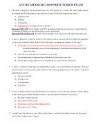 ATI RN FUNDAMENTALS 2019-2020 EXAM PROCTORED (GRADED A)