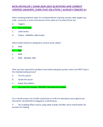 BICSI-INSTALLER 1 EXAM 2024-2025 QUESTIONS AND CORRECT VERIFIED ANSWERS /100% PASS SOLUTION / ALREADY GRADED A+