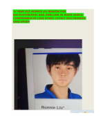 14 YEAR OLD RONNIE LIU REASON FOR ENCOUNTER:PAIN AND SWELLING IN RIGHT ANKLE: COMPREHENSIVE CASE STUDY :LATEST 2024 IHUMAN CASE STUDY