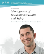 Management of Occupational Health AND Safety 6th Edition by E Kelvin Kelloway 2024