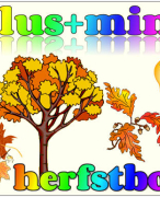 Antwoordblad Plusmini herfstbos