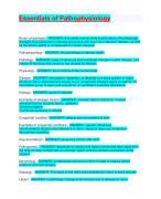 Essentials of Pathophysiology