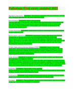 Pathology Final exam updated 2023