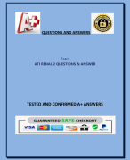 ATI RENAL 2 QUESTIONS & ANSWER