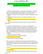 HESI Exit Exam Test Bank, All Versions Covered