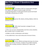 Med Surg 2 Exam 5 Questions And Answers 