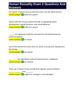 Human Sexuality Exam 2 Questions And Answers 