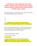 WGU D440 SAUNDERS REVIEW NEWEST VERSION  2024-2025 ACTUAL QUESTION AND CORRECT DETAILED VERIFIED ANSWERS FROM VERIFIED SOURCES BY EXPERT RATED A GRADE