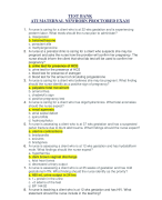 TEST BANK ATI MATERNAL NEWBORN PROCTORED EXAM 2024