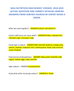 WGU NUTRITION D440 NEWEST VERSION  2024-2025 ACTUAL QUESTION AND CORRECT DETAILED VERIFIED ANSWERS FROM VERIFIED SOURCES BY EXPERT RATED A GRADE.