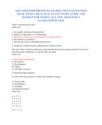 ACHE BOG (BOARD OF GOVERNORS ) EXAM 2024 PRACTICE EXAM TEST BANK | ALL FREQUENTLY TESTED ACTUAL EXAM QUESTIONS AND ANSWERS | ACCURATE AND VERIFIED FOR GUARANTEED PASS | ALREADY GRADED A