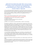 ACLS FINAL EXAM 2024 | 3 DIFFERENT VERSIONS WITH 50 QUESTIONS AND ANSWERS EACH AND A STUDY GUIDE | ACCURATE AND VERIFIED FOR GUARANTEED PASS | LATEST UPDATE 2024