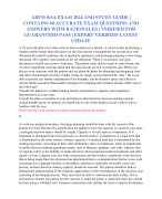 ATI PHARMACOLOGY PROCTORED EXAM WITH NGN 2023 | FORMS A B AND C ACCURATE WITH DETAILED ANSWERS WITH RATIONALES AND AN ANSWER KEY AT THE END | LATEST UPDATE