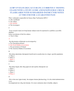 ACRP CP EXAM 2024 | ACCURATE 2 CURRENTLY TESTING EXAMS WITH A STUDY GUIDE AND KNOWLEDGE CHECK FLASHCARDS WITH SUMMARIZED INSTRUCTOR NOTES AT THE END FOR A GUARANTED PASS