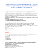 AYPO REAL ESTATE FINAL EXAM 3 CURRENTLY TESTING VERSIONS WITH A STUDY GUIDE | ACCURATE REAL EXAM QUESTIONS AND ANSWERS WITH RATIONALES | EXPERT VERIFIED FOR GUARANTEED PASS