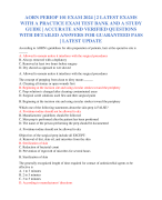 ATI PHARMACOLOGY PROCTORED EXAM WITH NGN 2023 | FORMS A B AND C ACCURATE WITH DETAILED ANSWERS WITH RATIONALES AND AN ANSWER KEY AT THE END | LATEST UPDATE