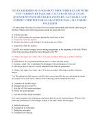 ATI LEADERSHIP MANAGEMENT PROCTORED EXAM WITH NGN VERSION RETAKE 2023 | ACCURATE REAL EXAM QUESTIONS WITH DETAILED ANSWERS | ACCURATE AND EXPERT VERIFIED FOR GUARANTEED PASS | ALL FORMS INCLUDED