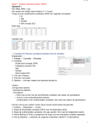 Multivariate Data-analyse (MVDA): SPSS uitwerkingen + stappenplan