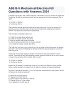 LEED GA v4 Questions with Answers 2024