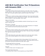 LEED GA v4 Questions with Answers 2024