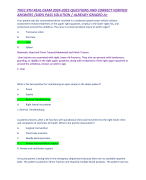 TNCC 9TH REAL EXAM 2024-2025 QUESTIONS AND CORRECT VERIFIED ANSWERS /100% PASS SOLUTION / ALREADY GRADED A+