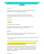 FULL COMPLETE ATI TEAS 7 ENGLISH LANGUAGE, READING AND COMPREHENSION EXAM TESTBANK WITH QUESTIONS AND ANSWERS