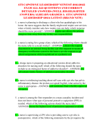 ATI CAPSTONE LEADERSHIP NEWEST 202-2025  EXAM ALL 125 QUESTIONS AND CORRECT  DETAILED ANSWERS (WELL HIGHLIGHTED  ANSWERS) ALREADY GRADED A/ ATI CAPSTONE  LEADERSHIP 2024 LATEST (BRAND NEW)