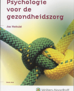 Samenvatting Psychologie voor de gezondheidszorg