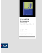Bestuursrecht Samenvatting H1 t/m H10, H13 t/m H16 en H20, Elferink & De Ruiter
