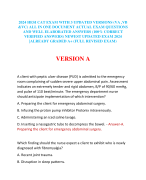 2024 HESI CAT EXAM WITH 3 UPDATED VERSIONS (VA ,VB &VC) ALL IN ONE DOCUMENT ACTUAL EXAM QUESTIONS AND WELL ELABORATED ANSWERS (100% CORRECT VERIFIED ANSWERS) NEWEST UPDATED EXAM 2024 |ALREADY GRADED A+ (FULL REVISED EXAM)