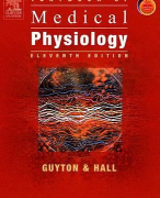 Samenvatting Textbook of Medical Physiology