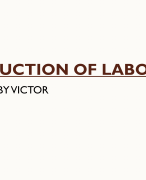 Midwifery: labor induction
