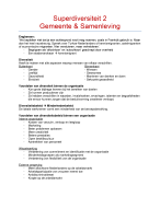 Social Work Leerjaar 1 - Samenvatting Superdiversiteit Gemeente en samenleving (alles)