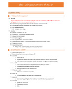 Besturingssystemen (linux) theorie