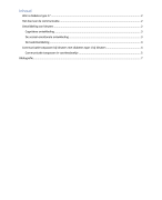 doelgroepanalyse kleuters met diabetes type 1