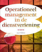 Operationeel Management in de dienstverlening gehele boek samenvatting