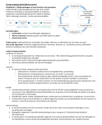 Samenvatting Bedrijfseconomie blok 2 FHMER