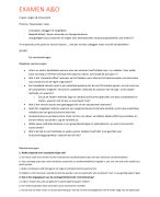 Arbeids- en organisatie psychologie (A&O)
