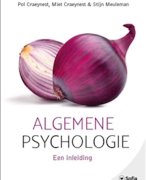 Samenvatting Algemene Psychologie.